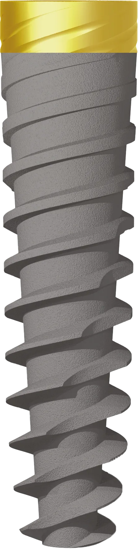 Implant dentar JD Evolution Plus cu guler anodizat, Ø3,7 mm, L15 mm — JDentalCare
