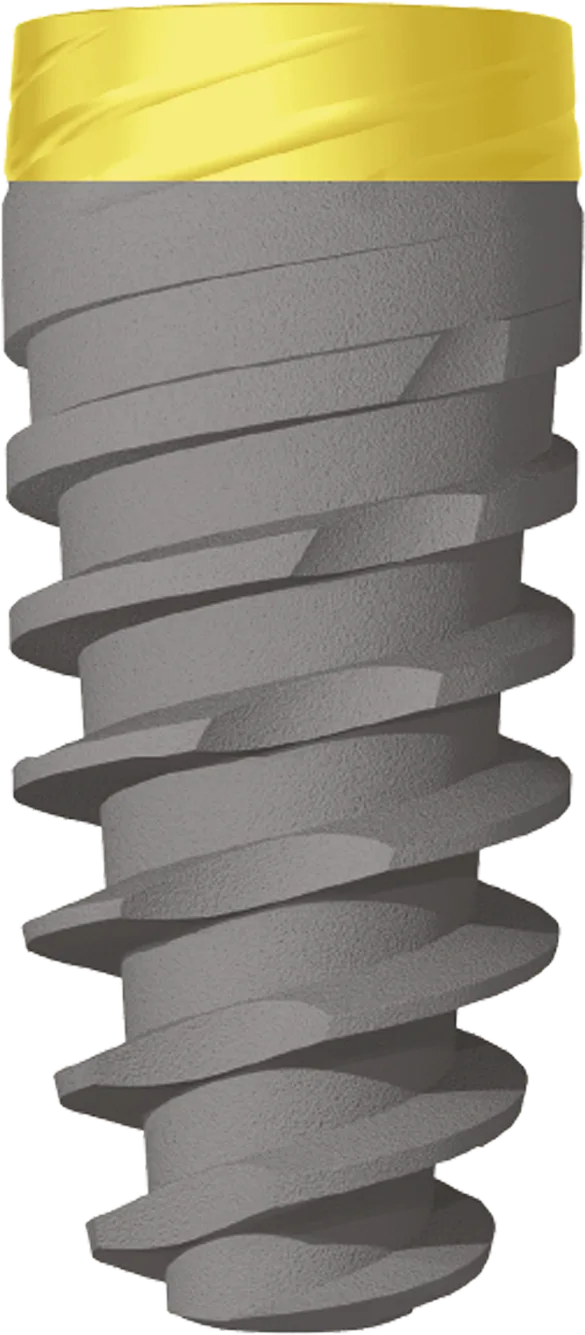 Implant dentar JD Evolution Plus cu guler anodizat, Ø5,0 mm, L11,5 mm — JDentalCare