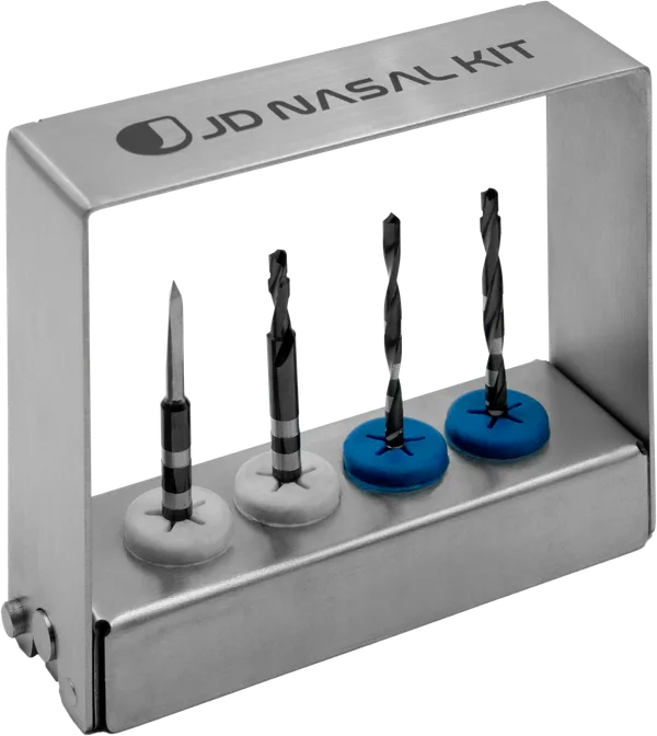 Trusă chirurgicală completă cu instrumentar rotativ pentru implanturi JD Nasal — JDentalCare