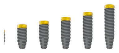 Implant T colet anodizat Ø 4.0 L 10 — JDEvolution Plus