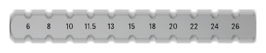 26 mm Sondă de adâncime — JDPterygo